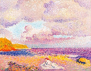 Henri-Edmond Cross - An Incoming Storm