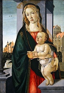 Sandro Botticelli - Virgin and Child
