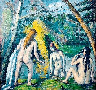 Paul Cézanne - Three bathers