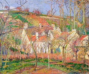 Camille Pissarro - The Red Roofs