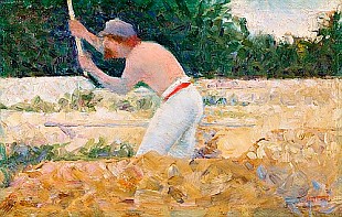 Georges-Pierre Seurat - The Stone Breaker