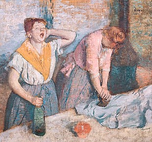 Edgar Degas - The Laundresses