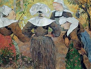 Paul Gauguin - Four Breton Women