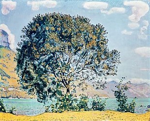 Ferdinand Hodler - A View of Lake Brienz from Bodeli