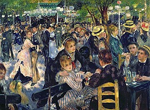 Pierre-Auguste Renoir - Prom in the restaurant