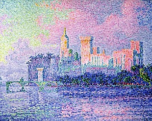 Paul Signac - The Chateau des Papes, Avignon, 1900