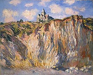 Claude Monet - The church of Varengeville in the morning light