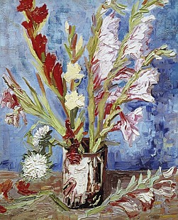 Vincent van Gogh - Vase with Gladioli