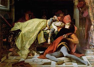 Alexandre Cabanel - Death of Francesca da Rimini and Paolo Malatesta
