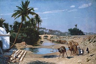 Jean-Léon Gérôme - The Caravan