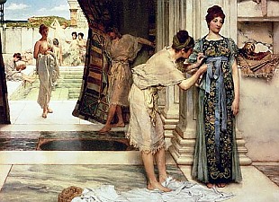 Sir Lawrence Alma-Tadema - The Frigidarium, 1890