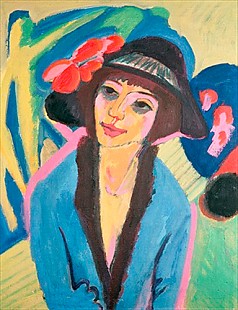 Ernst Ludwig Kirchner - Portrait of Gerda