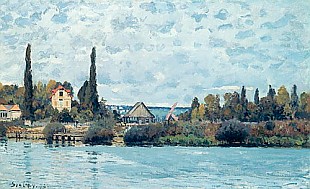 Alfred Sisley - The Seine at Bougival