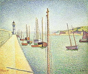 Paul Signac - Portrieux, Brittany, 1888