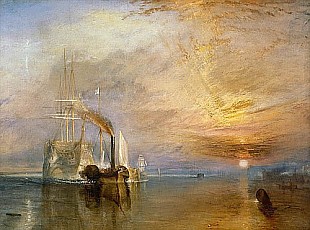 Joseph Mallord William Turner - The "Fighting Temeraire" Tugged to her Last Berth