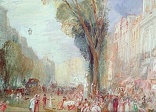 Joseph Mallord William Turner - Boulevard des Italiennes, Paris