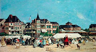 Eugéne Boudin - Casino de Trouville