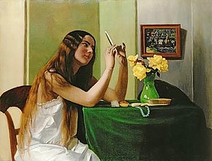 Felix Vallotton - At the Dressing Table