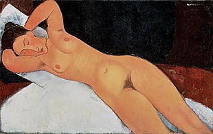 Amadeo Modigliani - Nude, 1917
