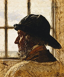 Peder Severin Kroyer - The Old Fisherman