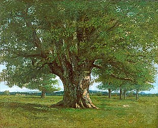 Gustave Courbet - The Oak of Flagey, called Vercingetorix
