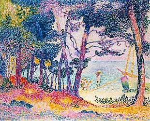 Henri-Edmond Cross - A Pine Grove