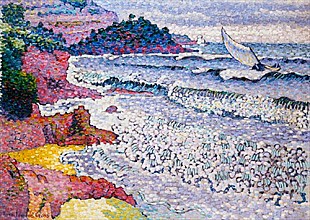 Henri-Edmond Cross - The Choppy Sea