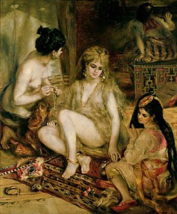 Pierre-Auguste Renoir - Interior of a Harem in Montmartre