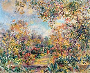 Pierre-Auguste Renoir - Landscape at Beaulieu