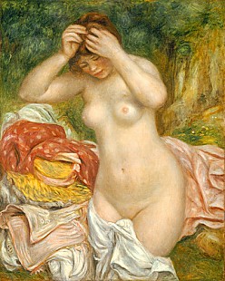 Pierre-Auguste Renoir - Bather Arranging her Hair