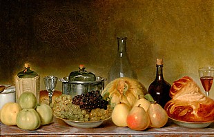 Paul Lelong - Fruit still life