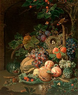 Abraham Mignon - Fruit still life