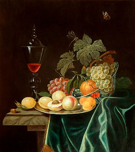 Heinrich Sondermann - still life with friuts