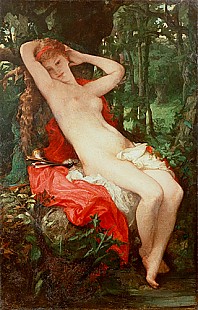 Jules Louis Machard - Diana at the spring