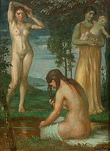 Albert Lang - Bathers