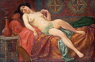 Jakub Obrovsky - Resting odalisque