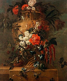 Caspar Peter Verbruggen - Floral still life