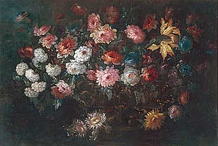 Stillebenmaler 18Jhdt - Flower stillife