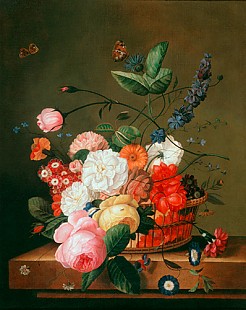anonym. Stillebenmaler - Floral still life