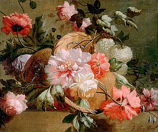 Jean Francois van Dael - Flowers still life