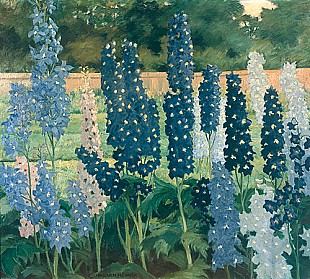 Heinrich Hübner - The garden