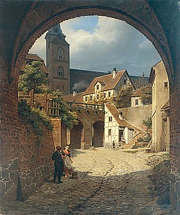 Friedrich Eduard Meyerheim - Gete of Tangermünde