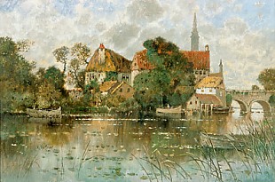 Karl Heffner - The Heiliggeistspittal in Nuremberg