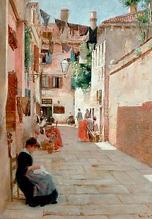 Richard Lipps - Street in Sevilla