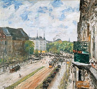 Olof Jernberg - On the Kurfürstendamm in Berlin
