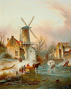 Jan Jacob Conrad Spohler - Winter fun