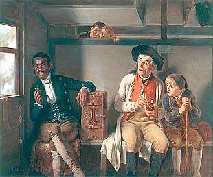 Friedrich Hiddemann - An unusual neighbor
