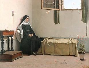 Luigi Busi - Dream in the cloister cell