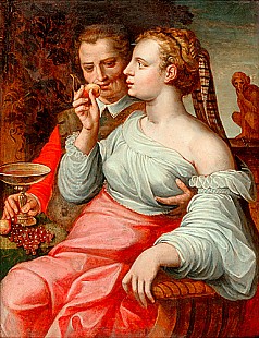 Franz Floris I. - Allegory of the taste