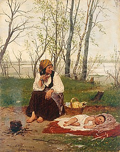 Anton Kozakiewicz - Joy of motherhood